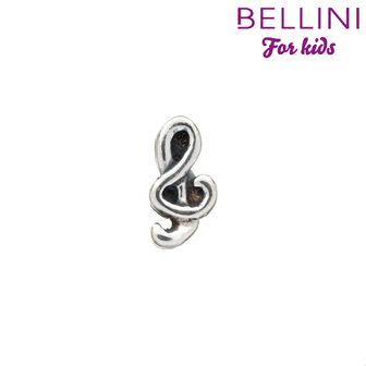Bellini 562.042 - Zilveren Bellini bedel muzieksleutel