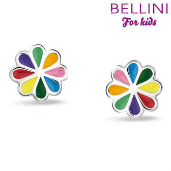 Bellini 575.023 - zilveren kinder oorbellen hartje