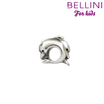 Bellini 562.003 - zilveren bedel met 2 dolfijnen