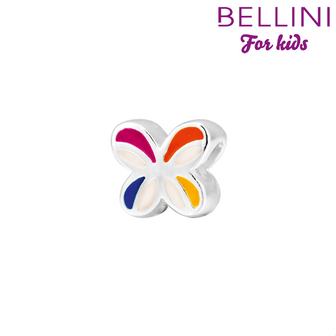 Bellini 567.447 - zilveren bedel vlinder emaille
