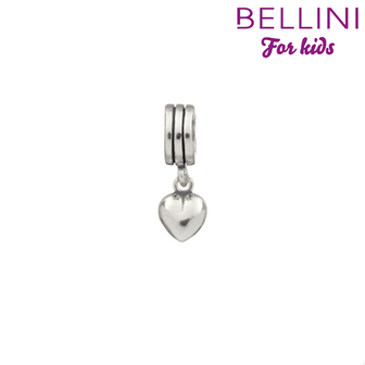 Bellini 568.006 -Zilveren Bellini bedel hangend hartje