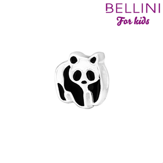 Bellini 567.443 - zilveren bedel panda emaille