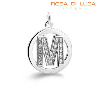 Rosa di Luca letter collier