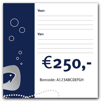 Cadeaubon &euro;250,-