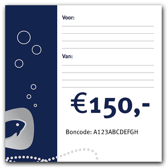 Cadeaubon &euro;150,-