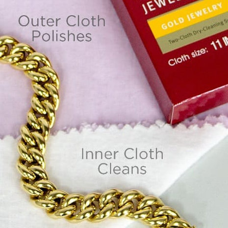 gold polish cloth